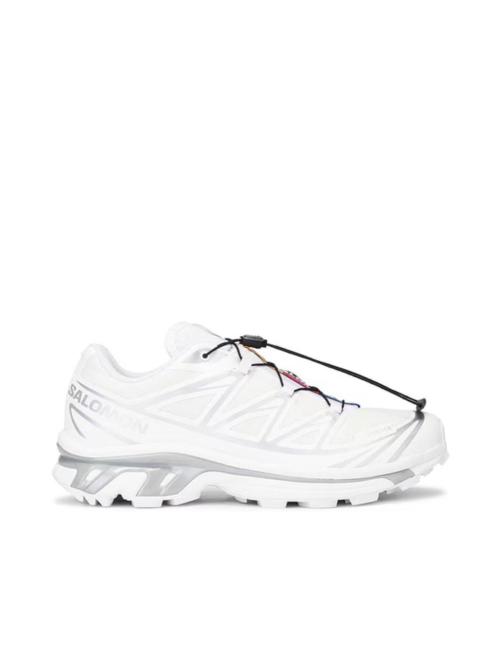 Salomon Xt-6 Gtx Sneakers in White & Silver - Picture 7 of 7